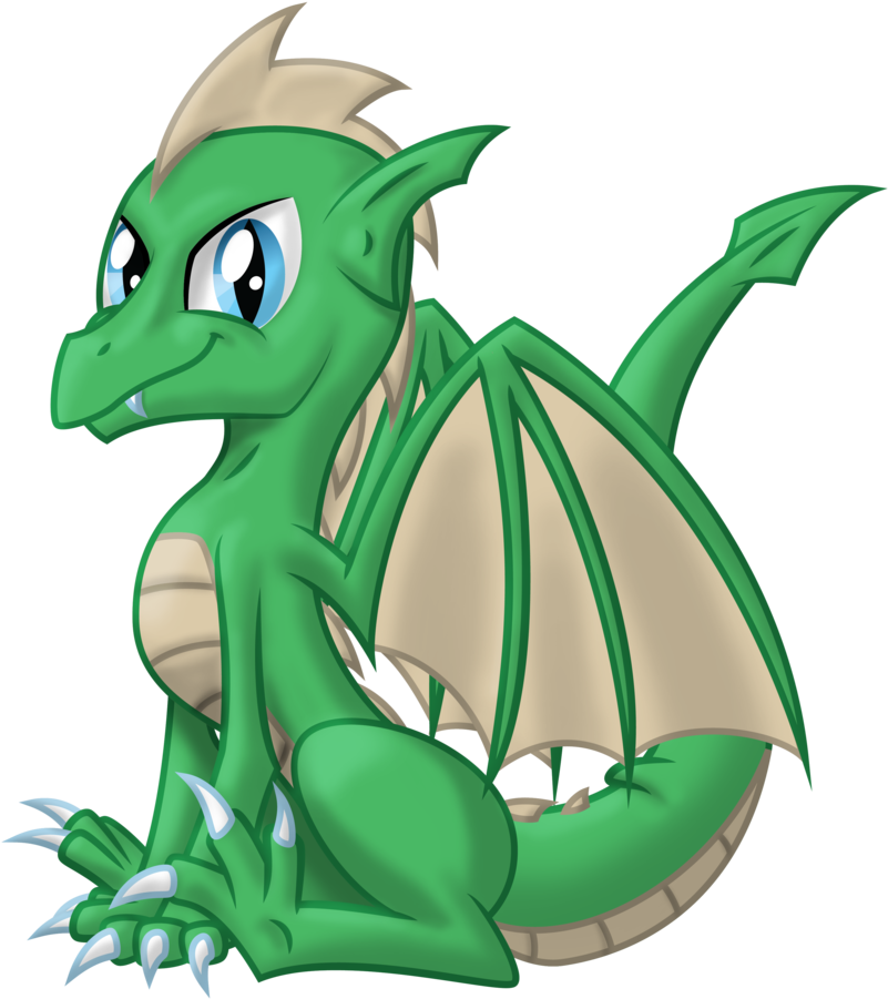 Little Dragon Clipart St George Dragon - Дракон Маленький (840x952), Png Download