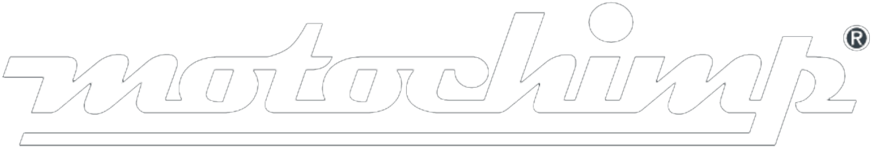 Motochimplogo - Black-and-white (1000x347), Png Download