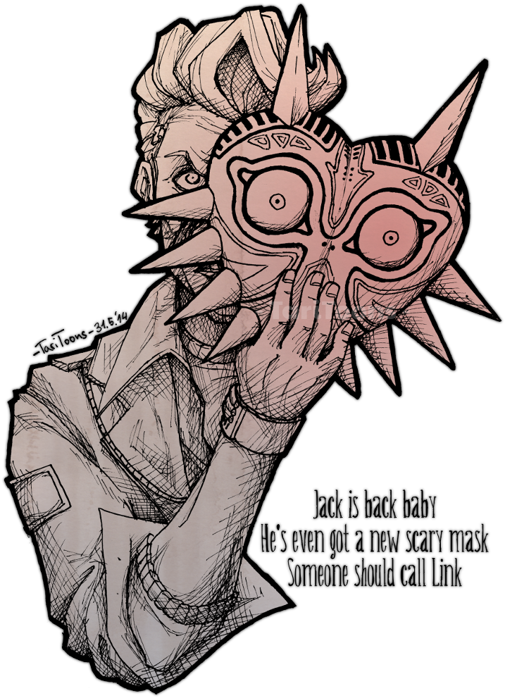 2014 - Borderlands - Borderlands Handsome Jack Fan Art (726x1000), Png Download