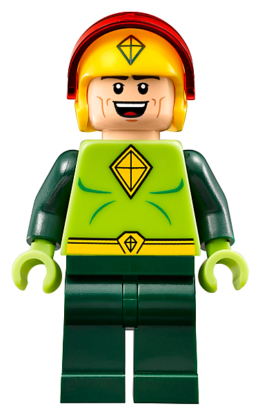 The Riddler Riddle Racer - Lego Homem Pipa (800x600), Png Download