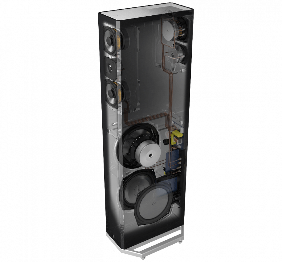 Definitive Technology High-performance Tower Speaker - Floor Standing Speakers Subwoofer (915x850), Png Download