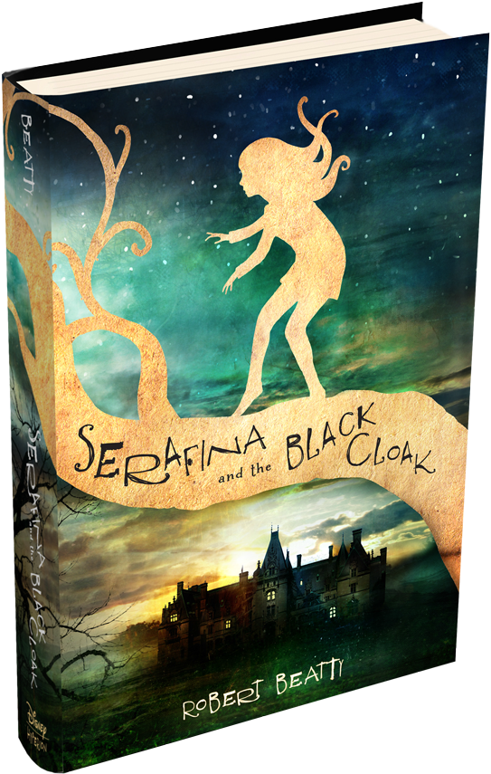 3d Serafina Spine - Serafina And The Black Cloak (661x875), Png Download