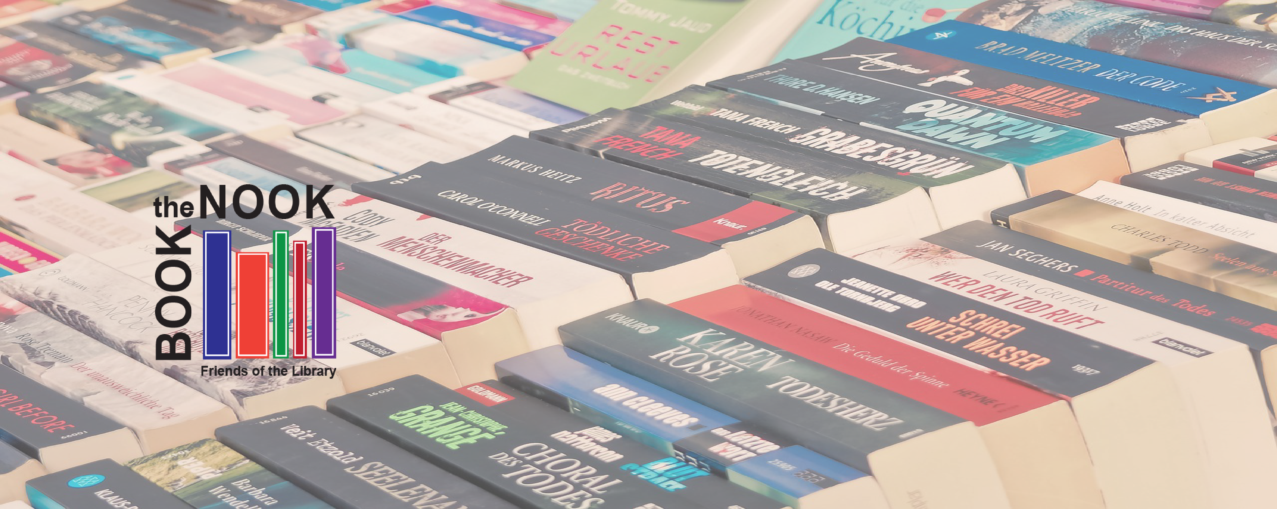 Book Nook Banner 1 - Book Cover (4250x1696), Png Download