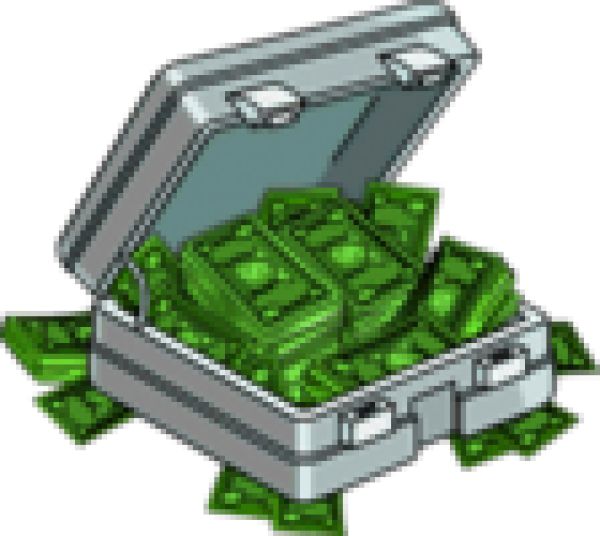 200 Millionen Dollar - Illustration (600x536), Png Download