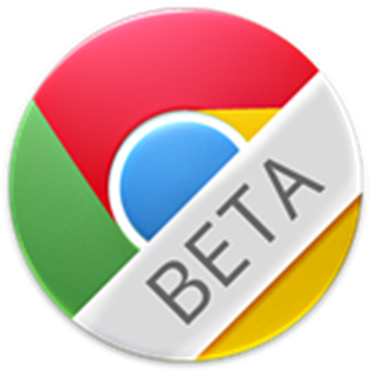 Google Chrome Beta Channel For Android - Beta Chrome (768x768), Png Download