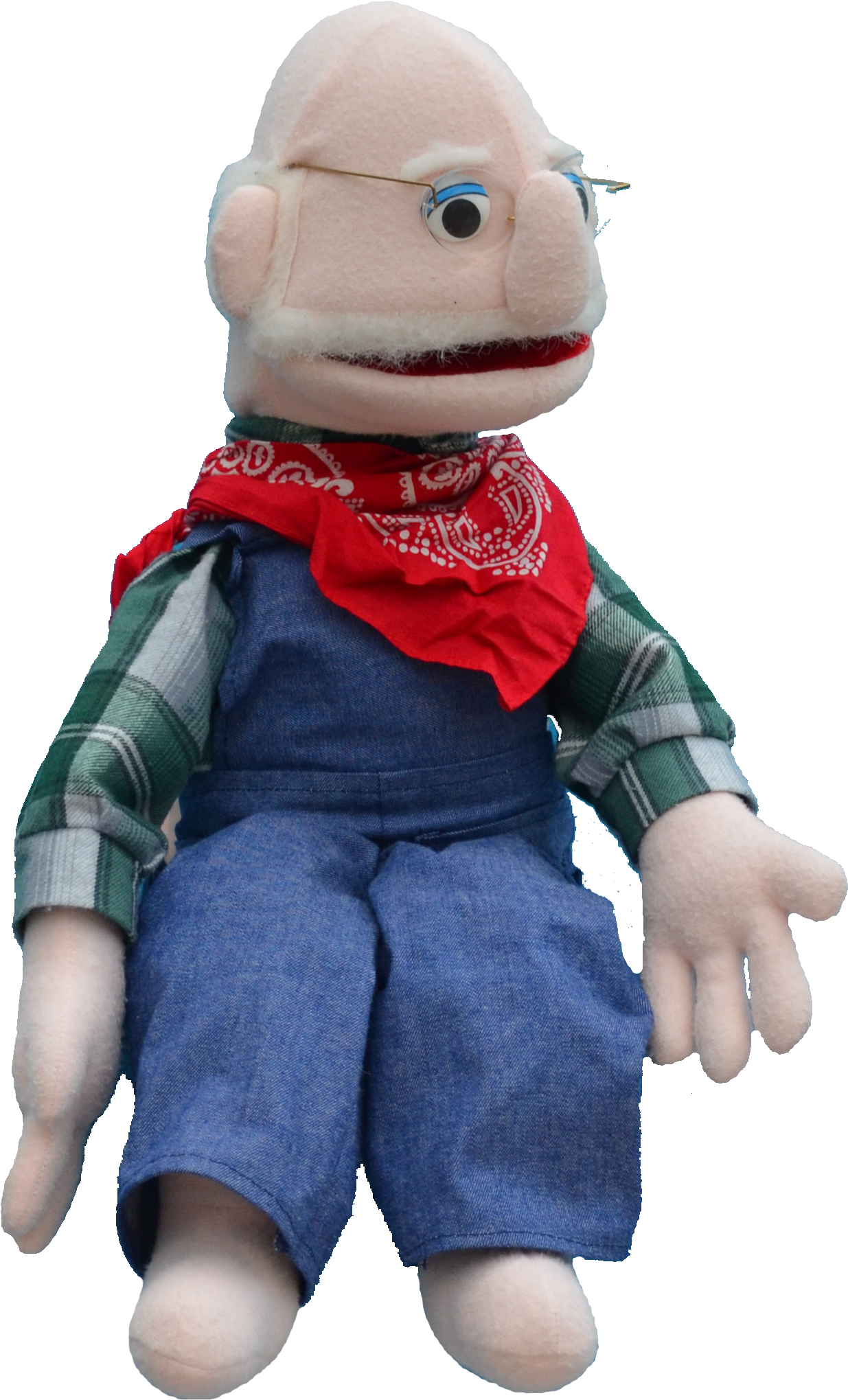 Grandad-alone - Stuffed Toy (1396x2183), Png Download
