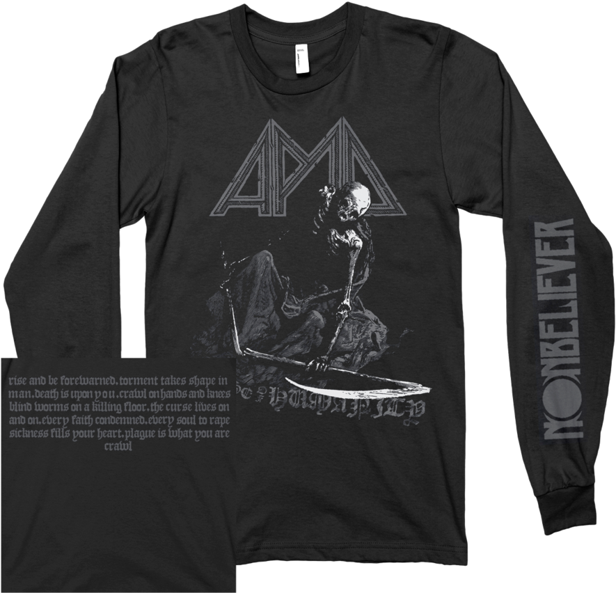 All Pigs Must Die "curse Of Humanity" Black Longsleeve - Converge Long Sleeve (900x900), Png Download