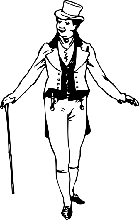 Gentleman Computer Icons Black And White Aristocracy - Gentleman Clipart (474x749), Png Download