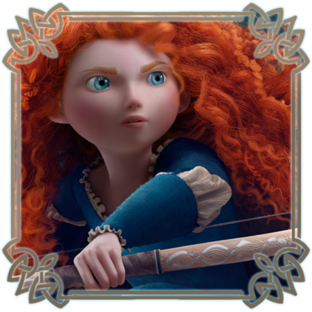 Brave 9 - Brave Pixar (630x630), Png Download