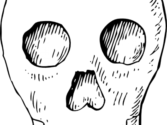 Cute Clipart Skull - Poison Skull (640x480), Png Download