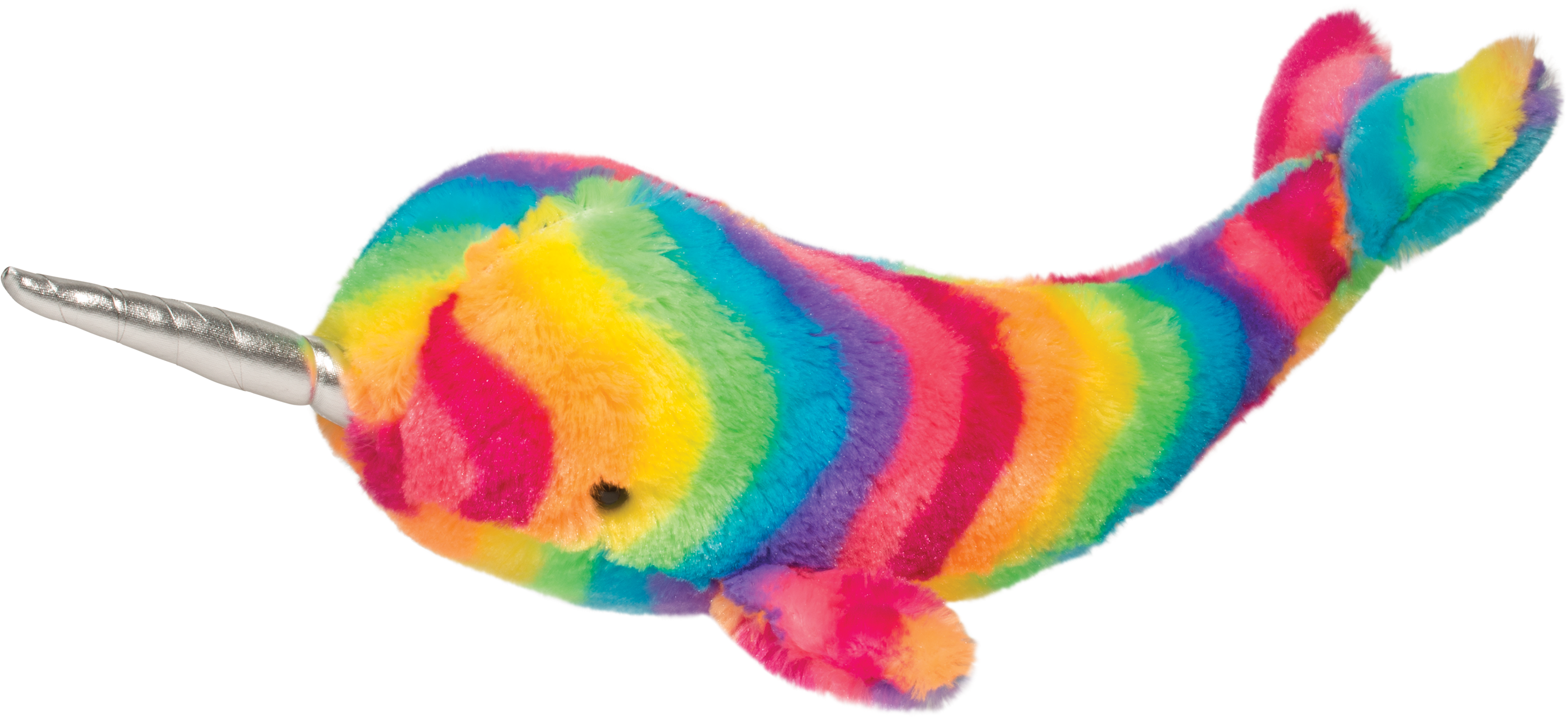 Rainbow Narwhal (3000x3000), Png Download