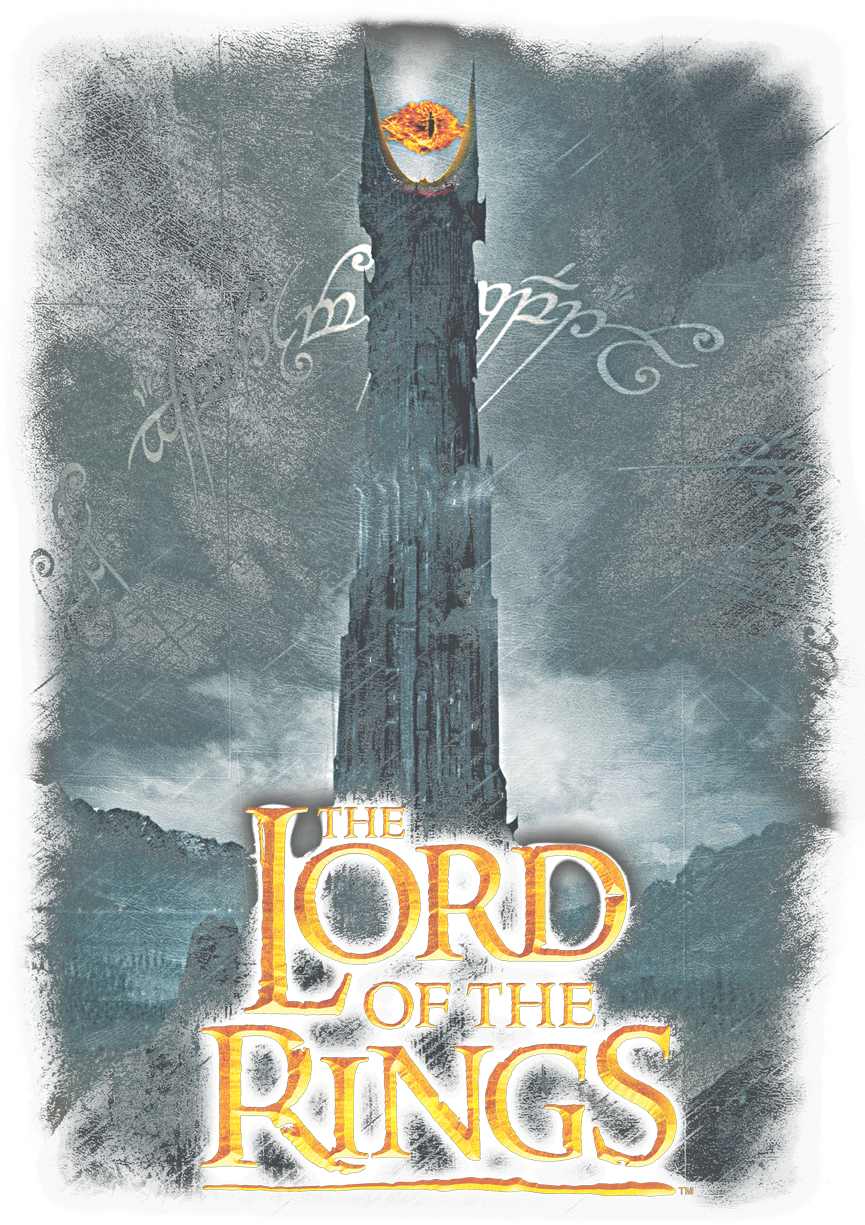 Lord Of The Rings Always Watching Men's Ringer T-shirt - Il Signore Degli Anelli (864x1296), Png Download