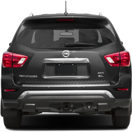 2018 Nissan Pathfinder Fwd Sl - Nissan Pathfinder 2018 Back (640x480), Png Download