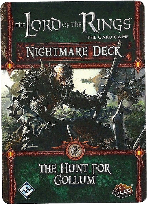 The Lord Of The Rings - Lord Of The Rings The Hunt For Gollum Lcg Box (571x778), Png Download