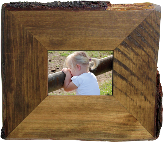 Blank Natural Edge - Picture Frame (600x527), Png Download