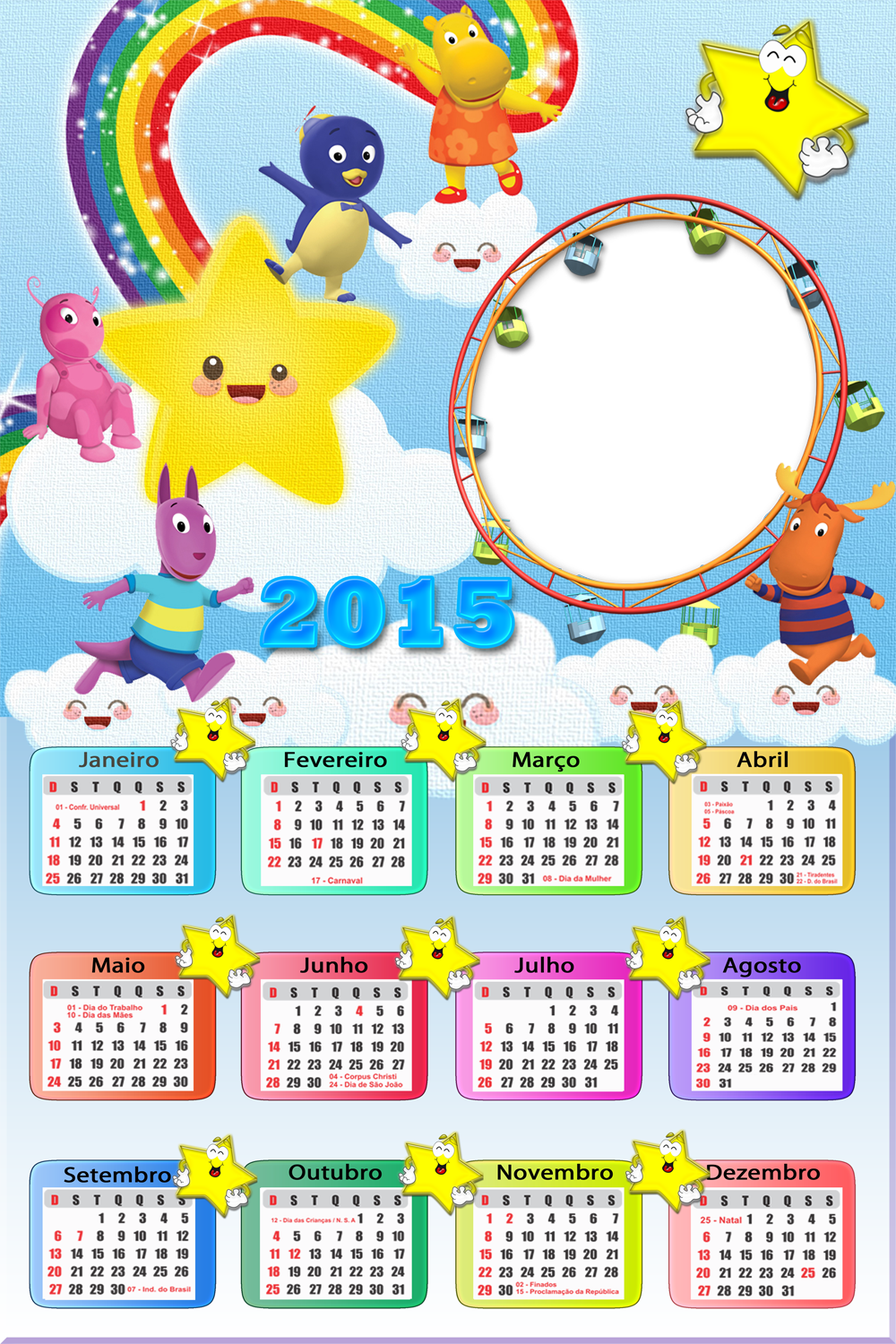 Backyardigans-2015 - Backyardigans 2019 (1000x1500), Png Download