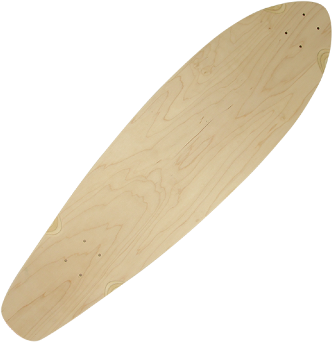 Blank Longboard Deck Png (765x937), Png Download