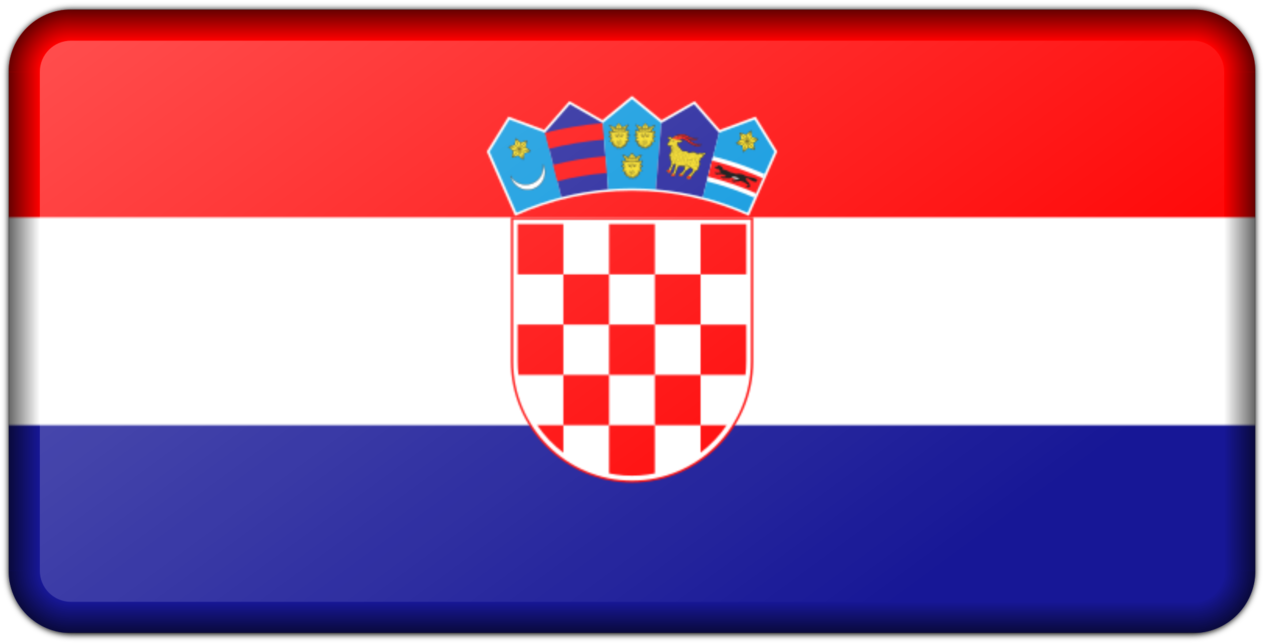Flag Of Croatia National Flag Flag Of Belgium - Croatian Flag (1496x750), Png Download
