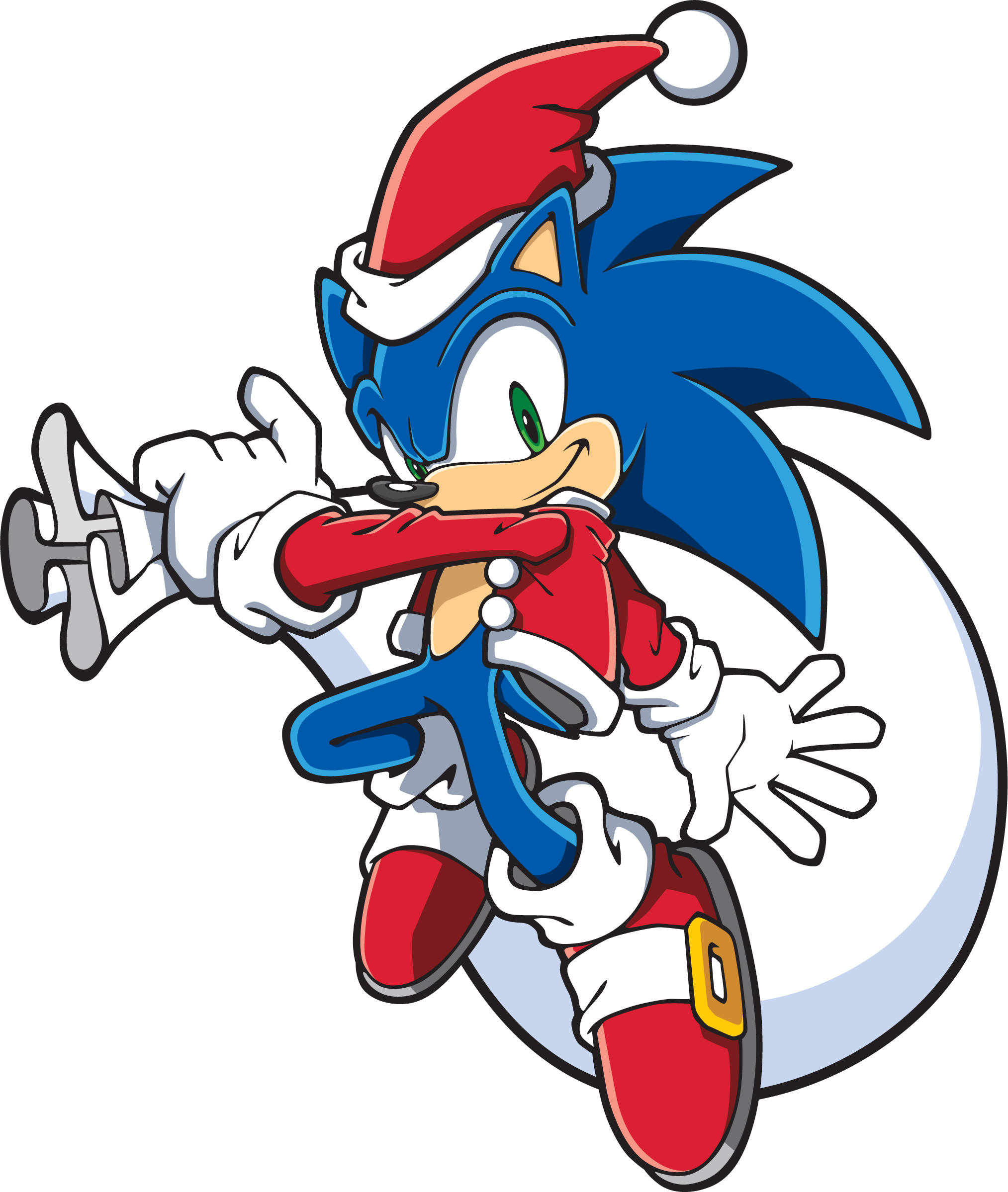 Sonic Channel Xmas - Sonic The Hedgehog Xmas (2027x2398), Png Download