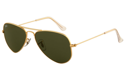 Product Tags Ray Ban - Ray Ban Aviator Small Metal (600x515), Png Download