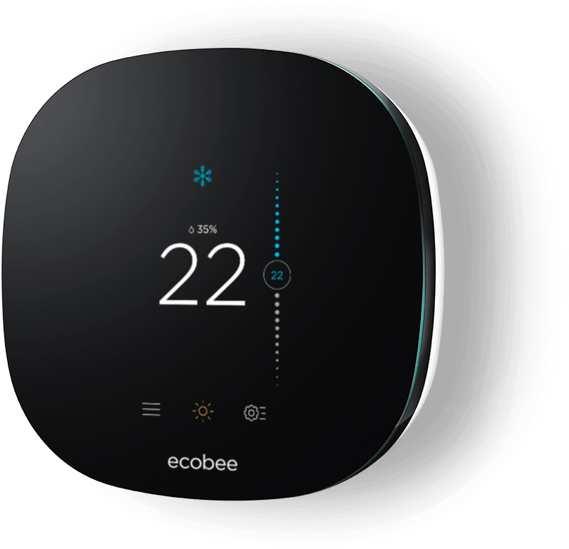 Adjust The Temperature From Your Phone And Your Home - Circle (800x794), Png Download
