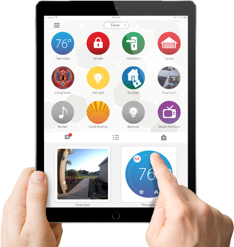 Thermostat Management-1 - Tablet Computer (910x819), Png Download