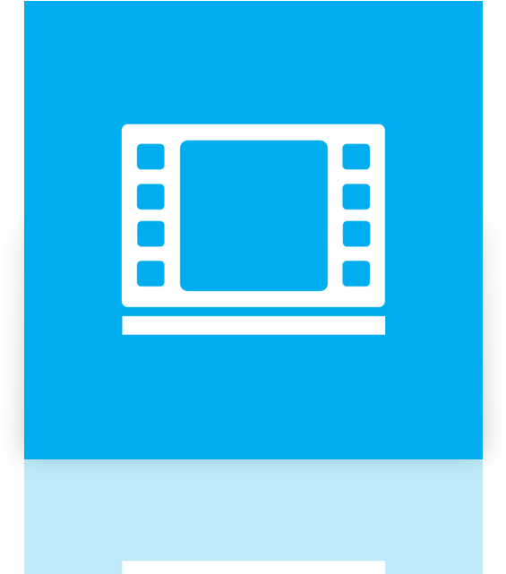 Video, Mirror, Library Icon - Digioptix 32g Smart Glasses (640x640), Png Download