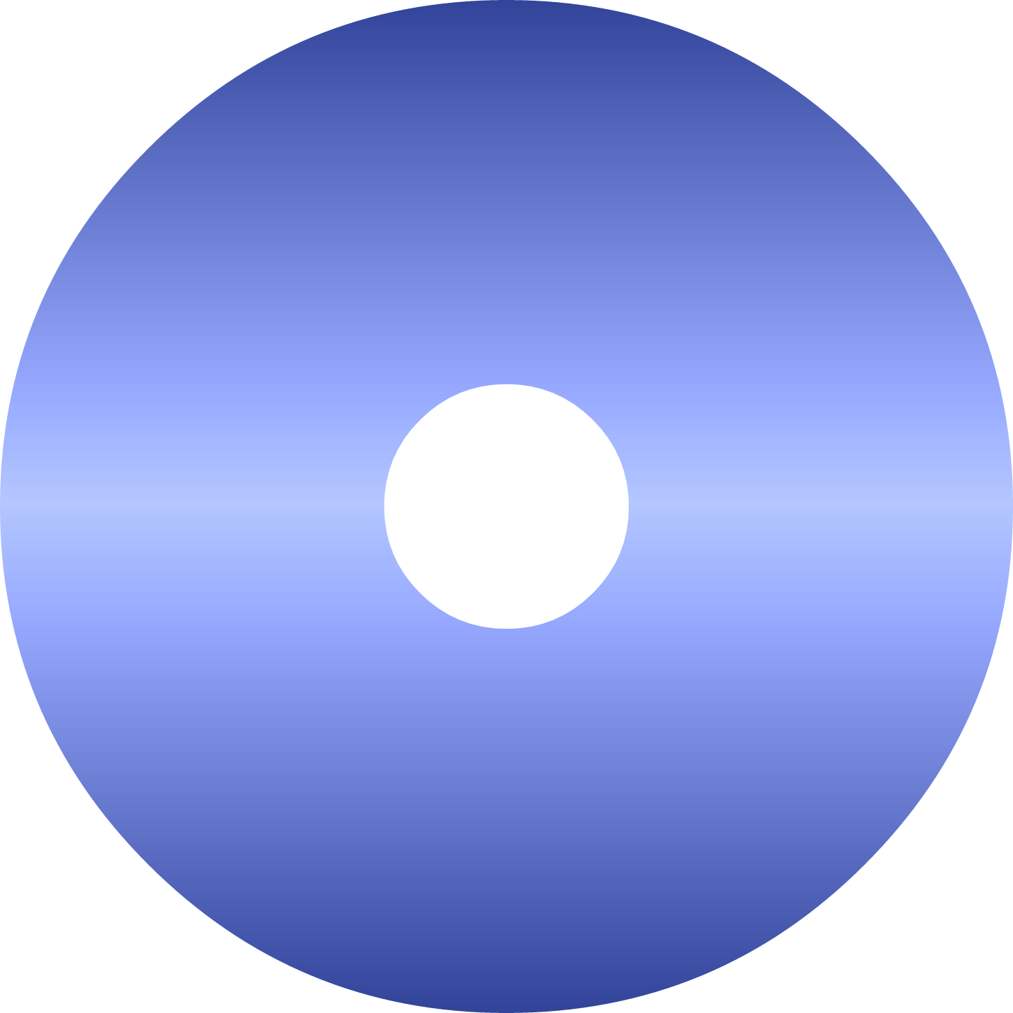 Blu-ray Symbol Icon - Circle (1450x1450), Png Download