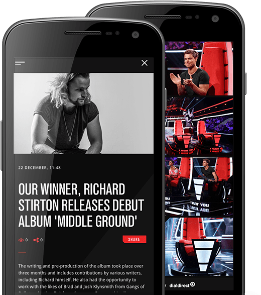 Download The Voice Sa App - Iphone (624x624), Png Download