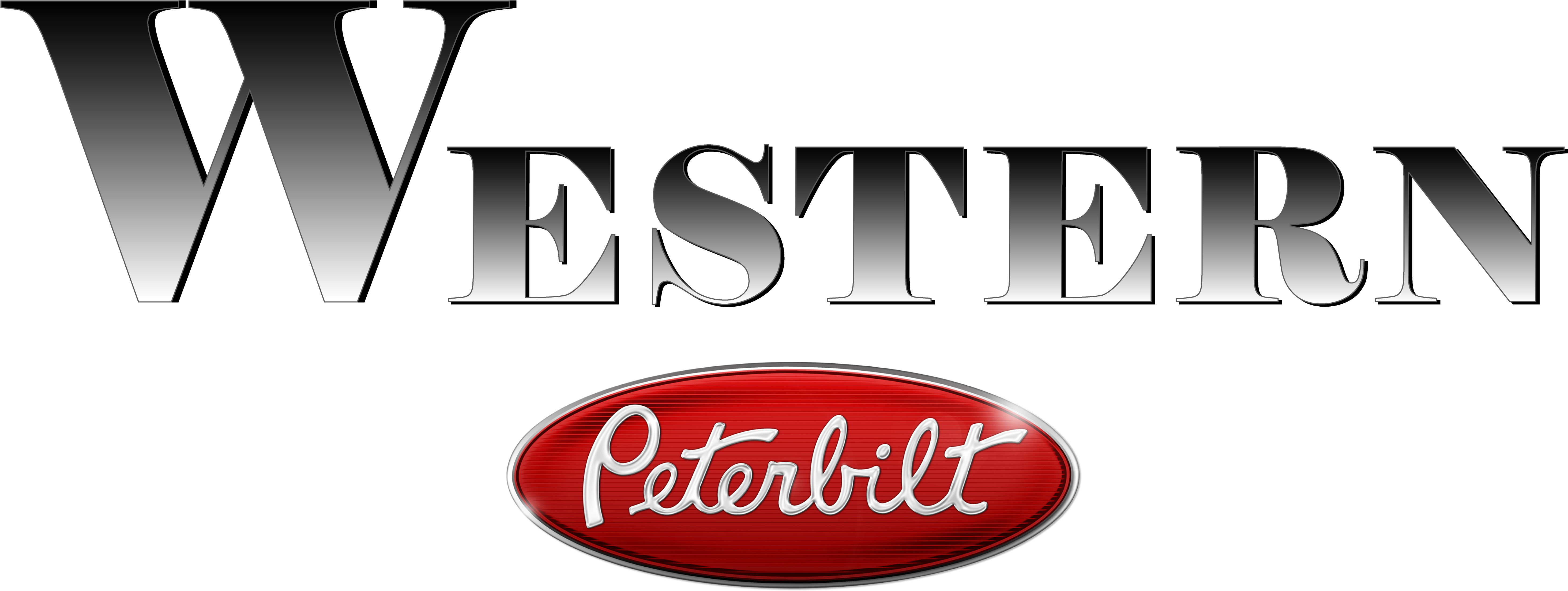 Peterbilt Logo Png - Calligraphy (5899x2490), Png Download