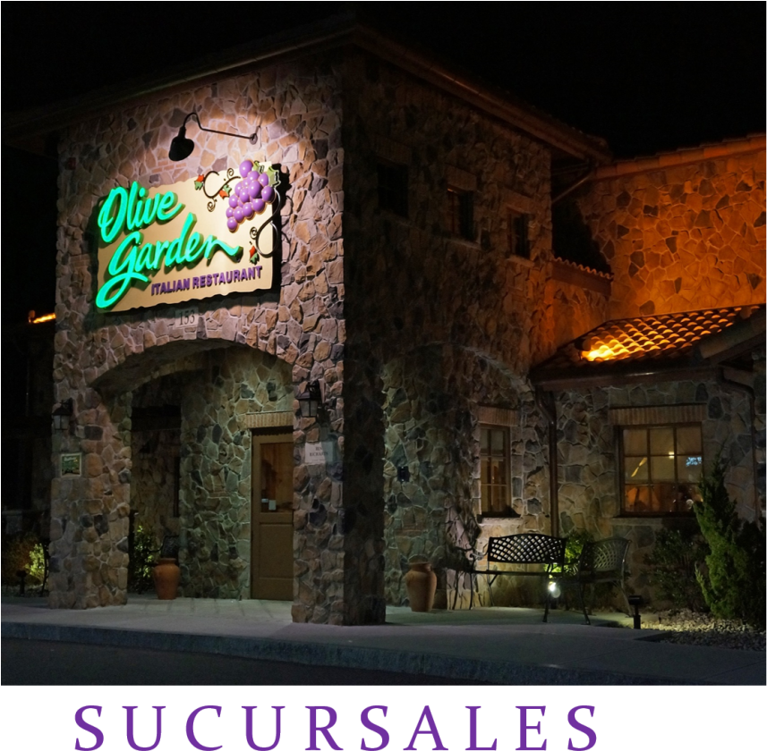 Http - //www - Olivegarden - Sv/sucursales - Restaurante Italiano Olive Garden (1024x899), Png Download