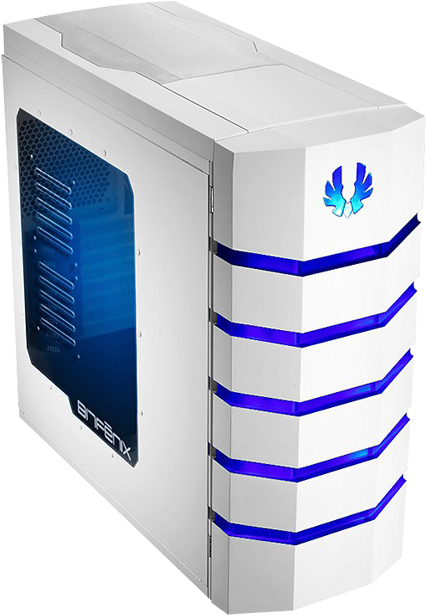Sale Bitfenix Colossus Window-white - Bitfenix Pc Case White (750x750), Png Download
