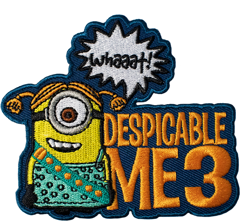 Despicable Me 3 Movie Patch - Illustration (1000x1000), Png Download