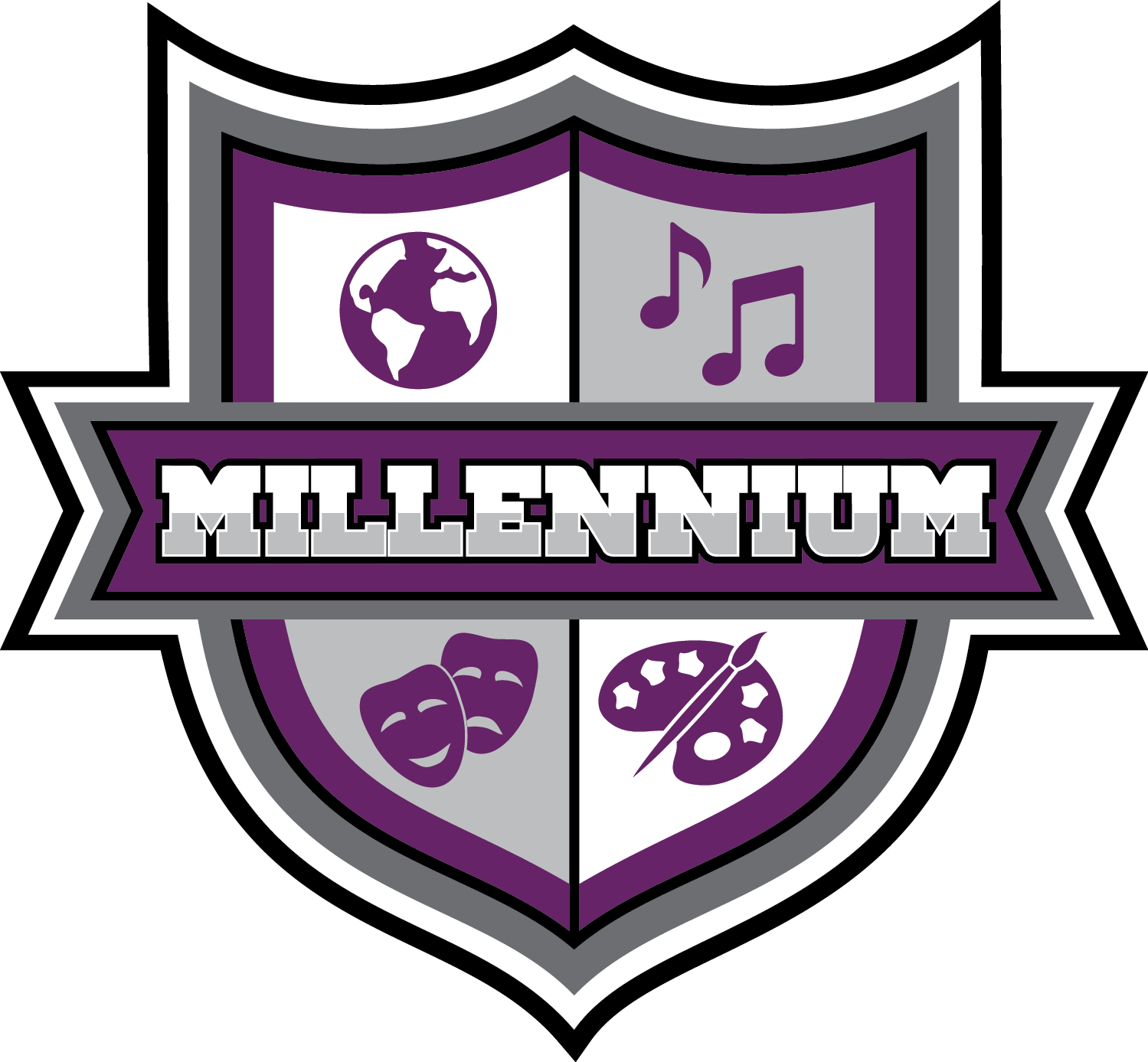 Millennium Middle School Offers The Scps Pre-ib Preparatory - Millennium Middle School Sanford (1499x1387), Png Download