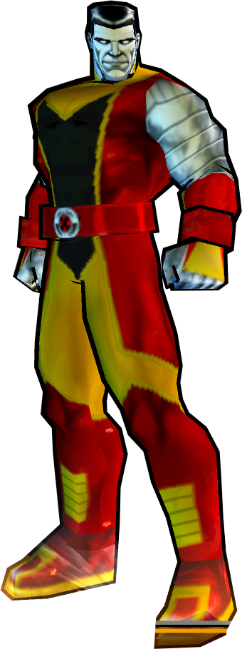 Colossus' Heroic Age Outfit - Superhero (340x910), Png Download