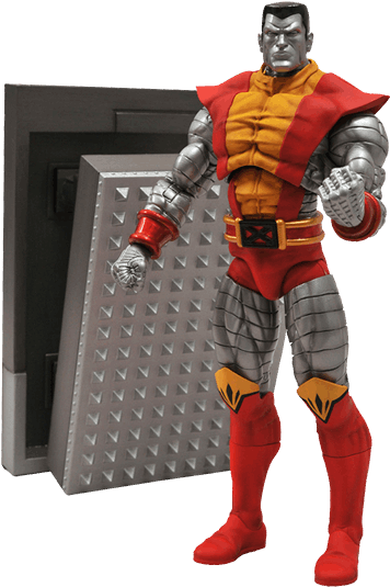 Marvel Colossus Action Figure (600x600), Png Download