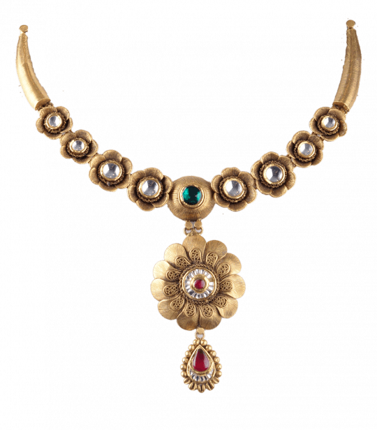 Necklace (540x616), Png Download