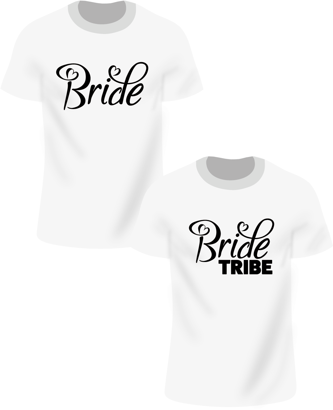 Bride & Bride Tribe Package T-shirts - Active Shirt (1092x1340), Png Download