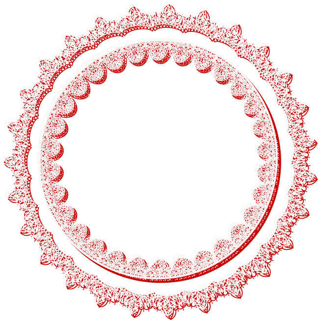 Circle Lace Download - Circle Lace Pattern Transparent Background (648x653), Png Download