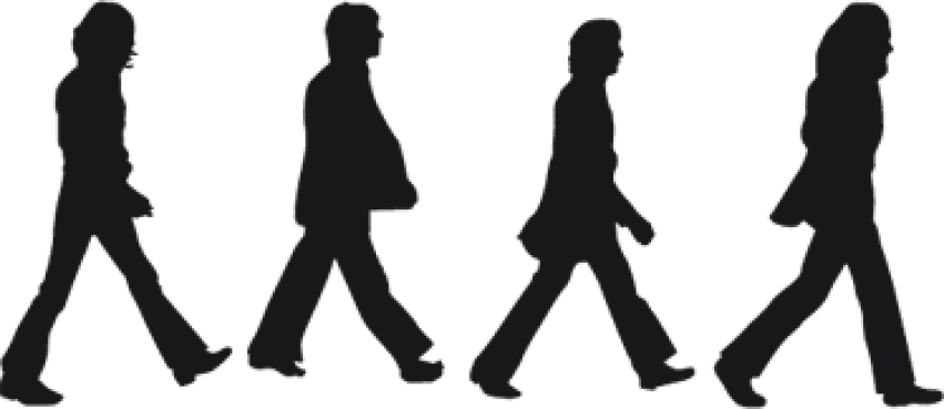 Free Png Download Beatles Abbey Road Png Images Background - Beatles Abbey Road (851x369), Png Download