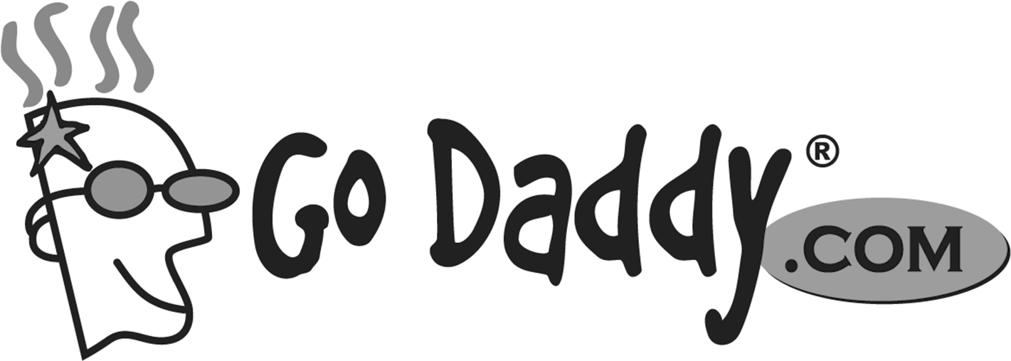 Godaddy - Go Daddy (1669x514), Png Download