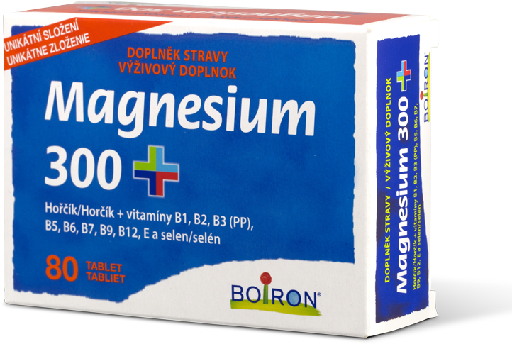 Boiron Mag 300 - Box (819x642), Png Download