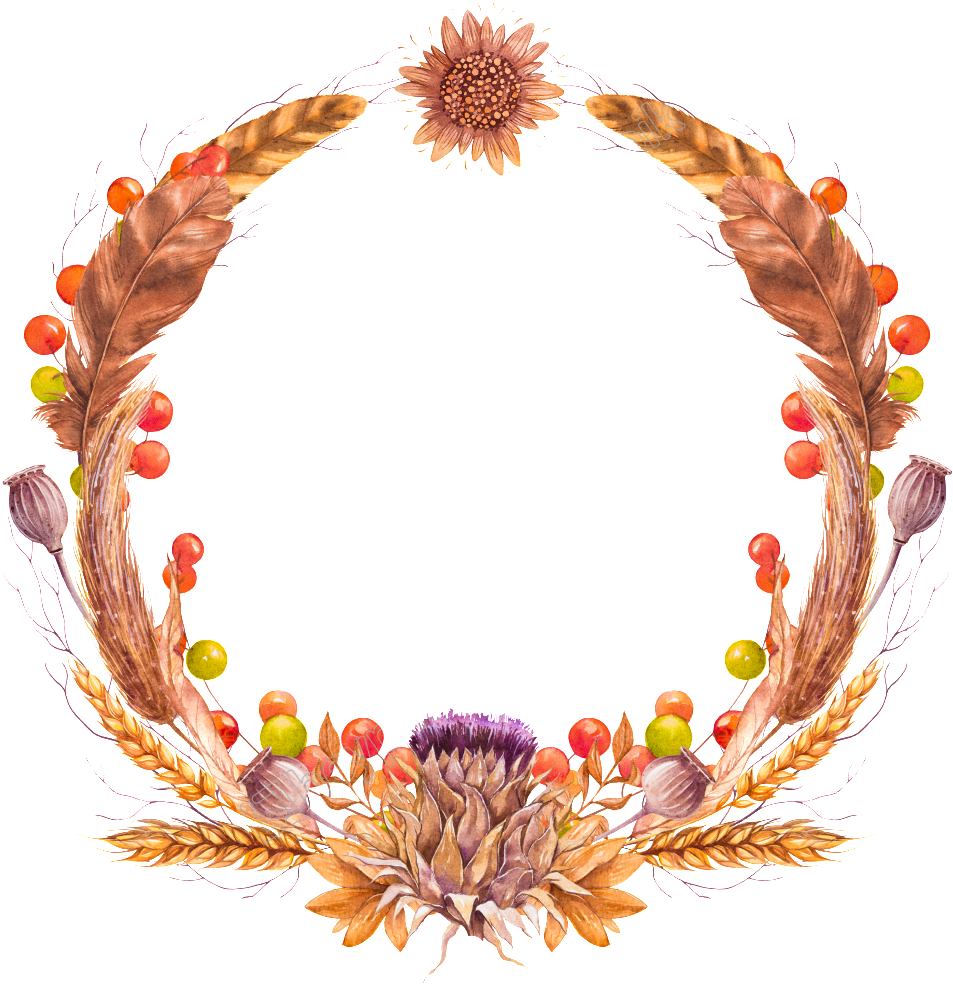 Wreath Vector Png - Wreath (1024x1024), Png Download