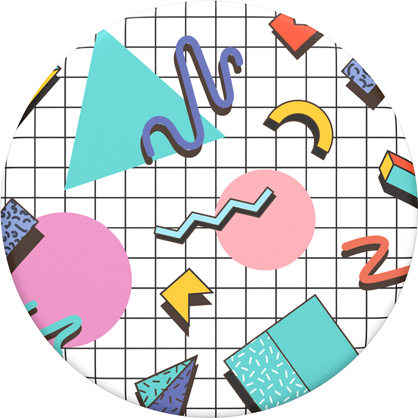 Memphis Multi, Popsockets - Popsockets Memphis (1000x1000), Png Download