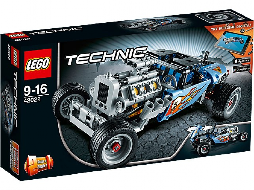 42022 1 - Lego Technic Police Car (980x980), Png Download