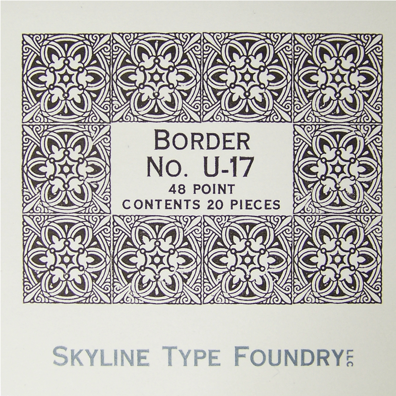 The 48 Point Em Body Corner That He Persuaded Skyline - Motif (1100x800), Png Download