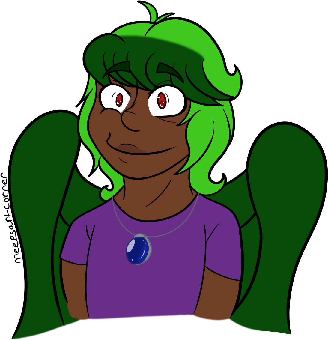 Thisisfine My Gfs Oc Zalem As A Fun Little Booger To - Cartoon (1200x1200), Png Download