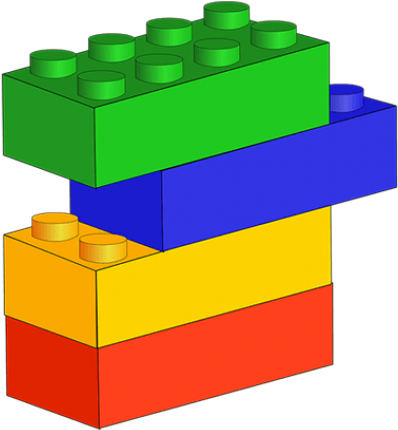 Lego Clipart Building Blocks - Blocks Clipart (640x480), Png Download