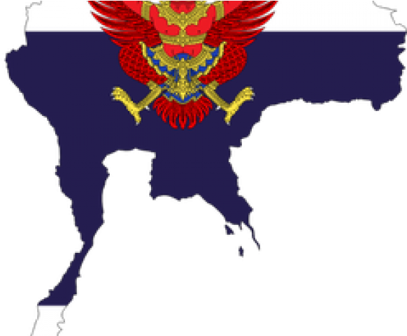 Thailand Flag Clipart Guitar - Thematic Map Of Thailand (640x480), Png Download