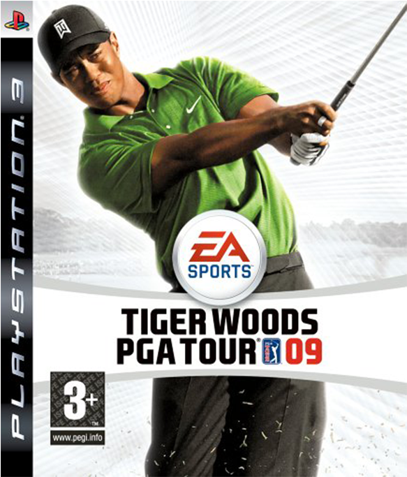 Tiger Woods Pga Tour 09 Ps3 - Ea Sports Pga Tour 09 (600x832), Png Download